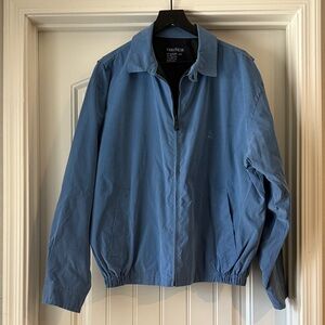 Nautica Classic Blue Zip-Up Jacket